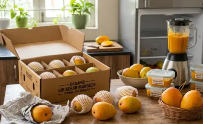 how to store kesar mango